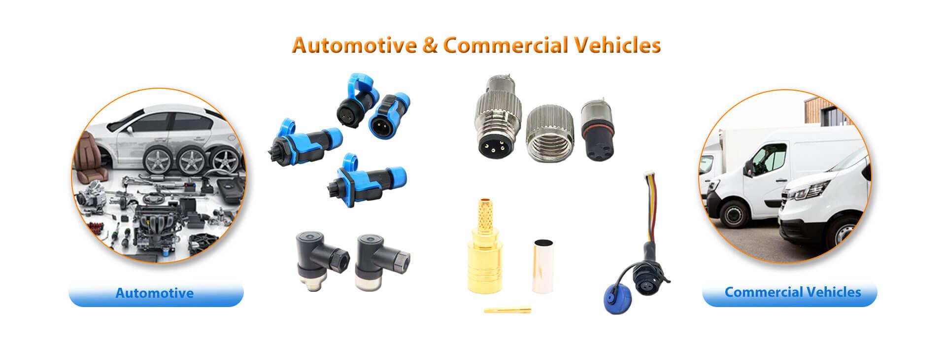 Automotive/Commercial Vehicle/Truck/EV Car Connectors