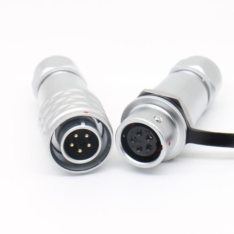 SF Series Push-Pull Circular Connector for Industrial Equipment