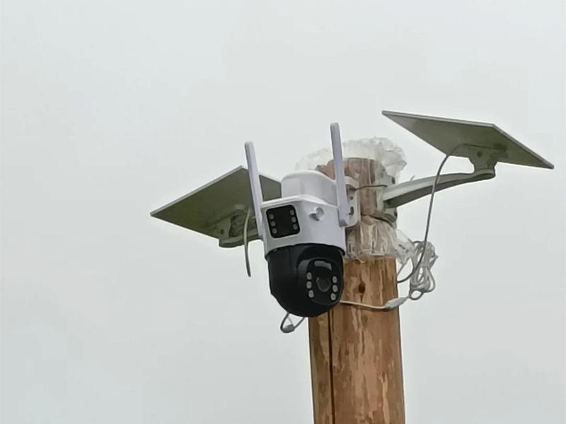 M8 Low-Power Connector for Battery-Powered Field Security Cameras