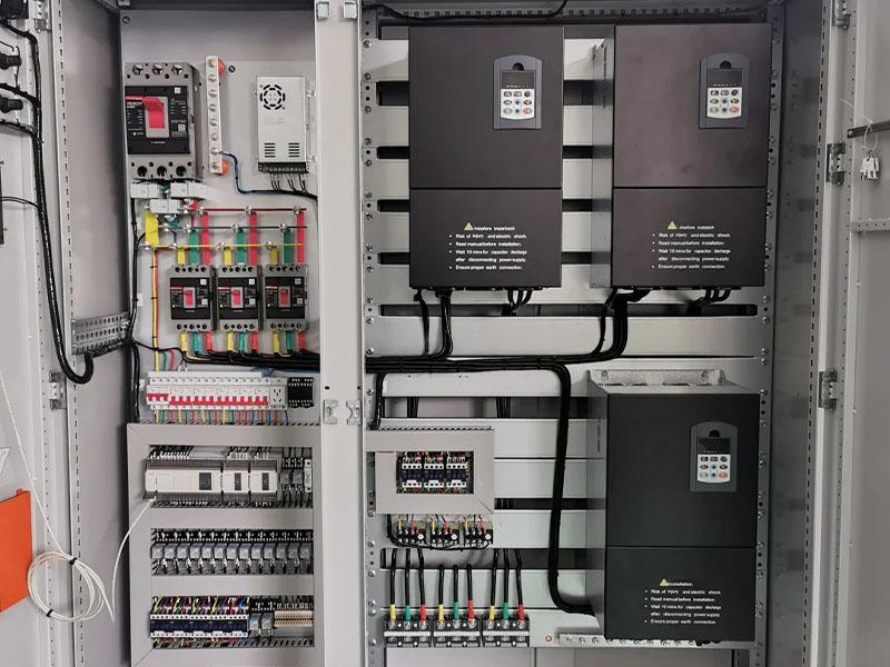 Electrical control cabinet connector