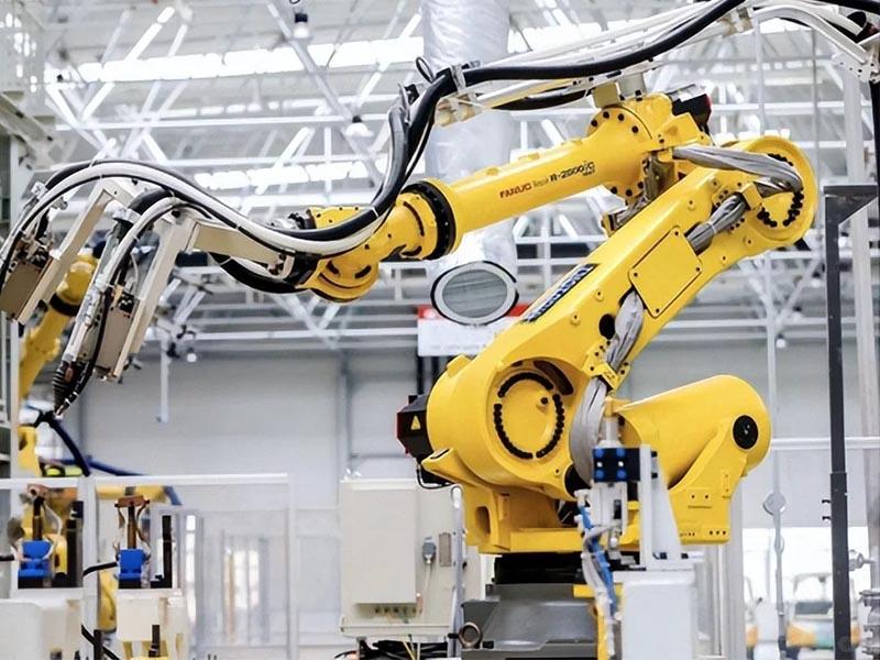 Industrial robot joint connector