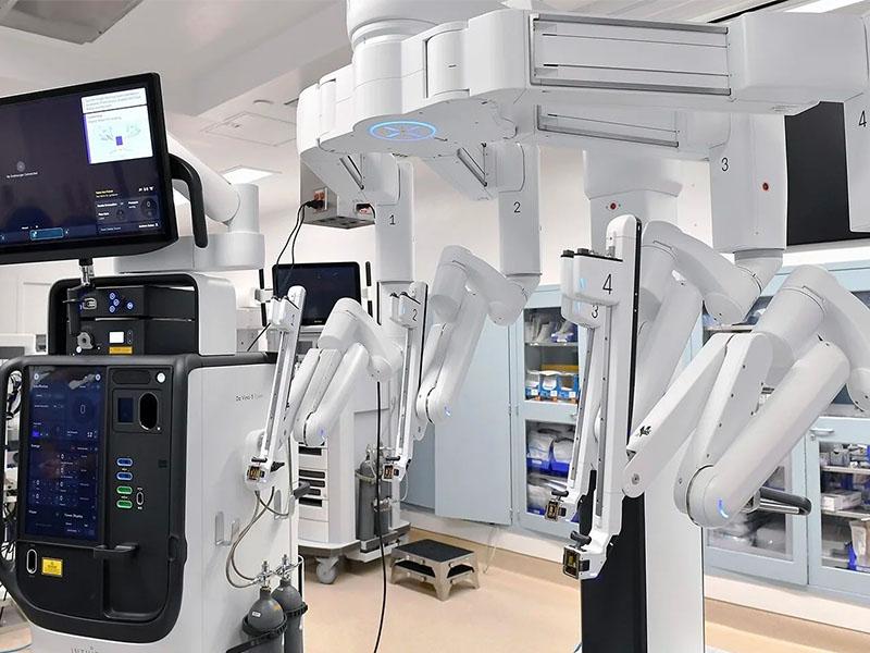 Medical surgical robot connector