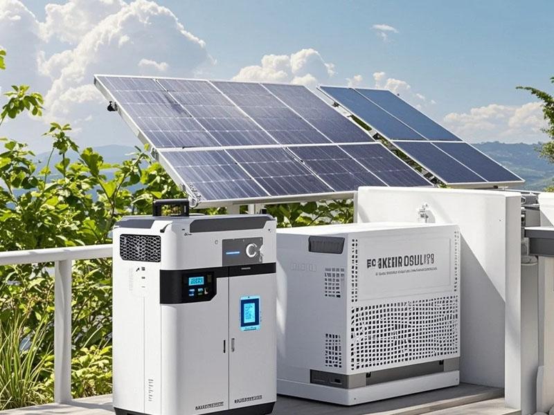 Household energy storage system connector