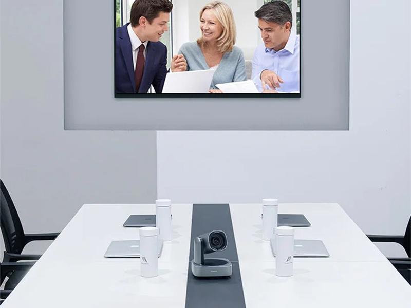 Conference system camera connector