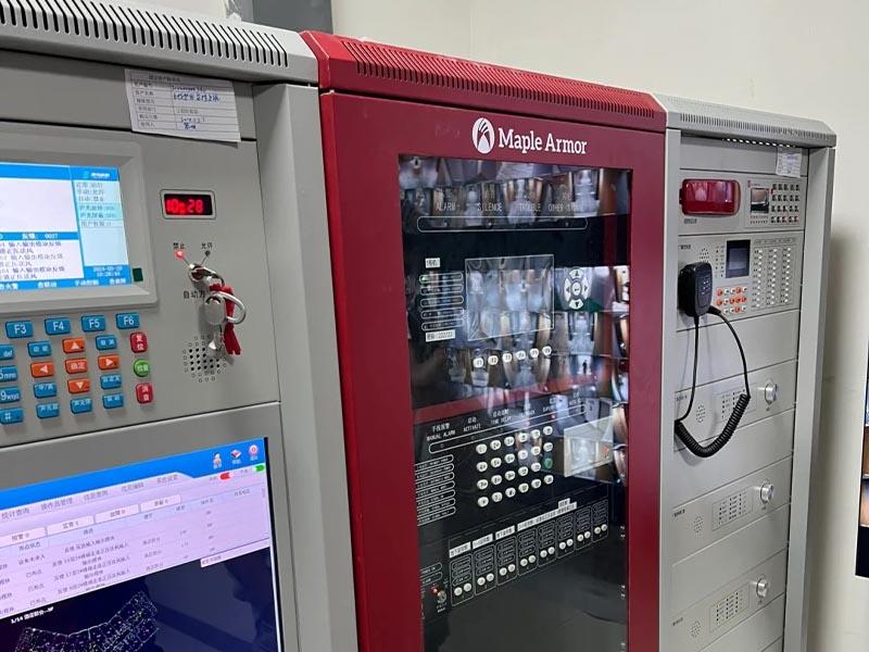 Fire alarm system connector