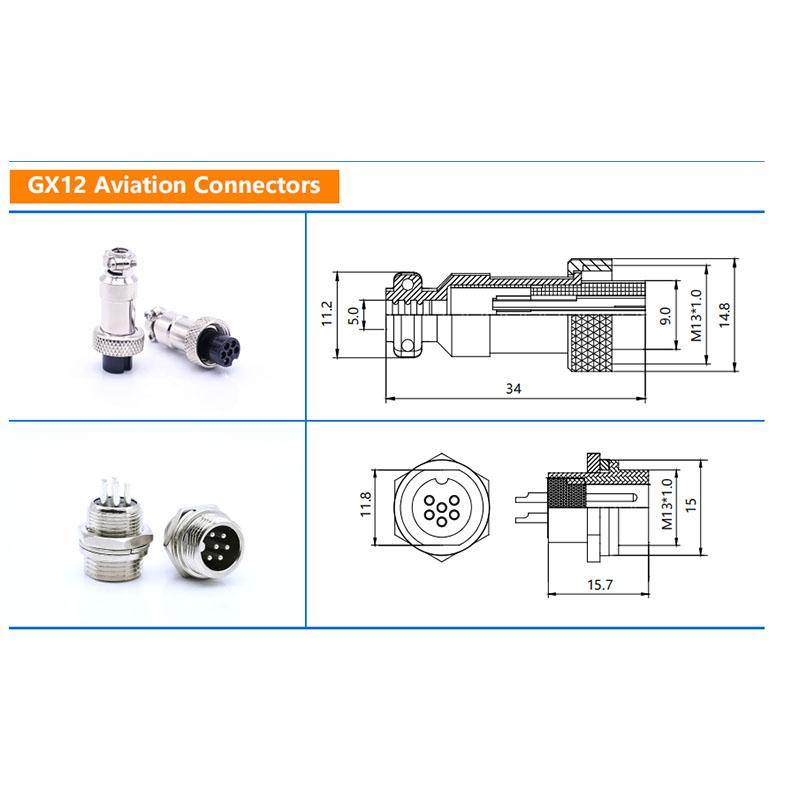 GX12 Aviation Connector