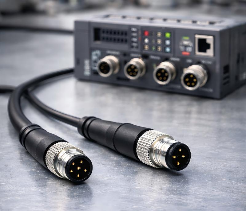 M8 connector for PLC System