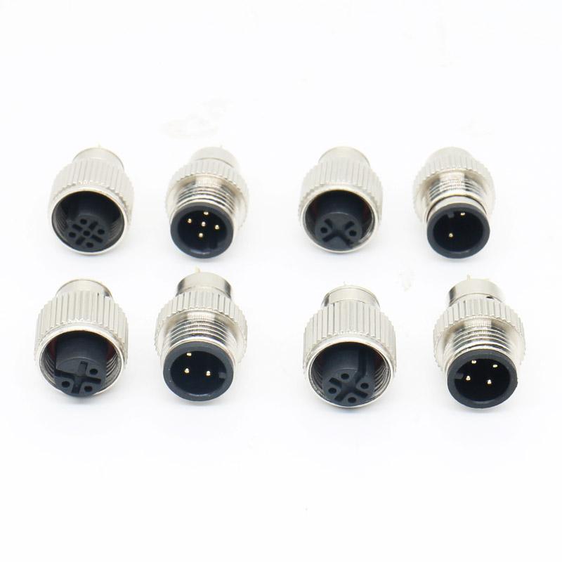 M12 male connectors