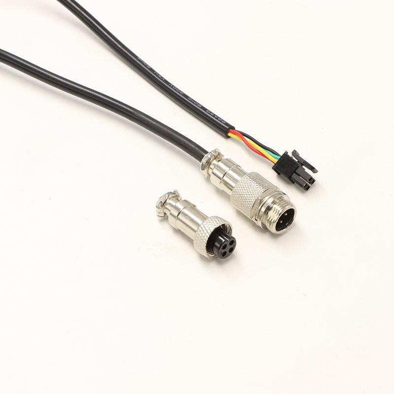 GX12 Connector for Electronic Control in CNC Routers
