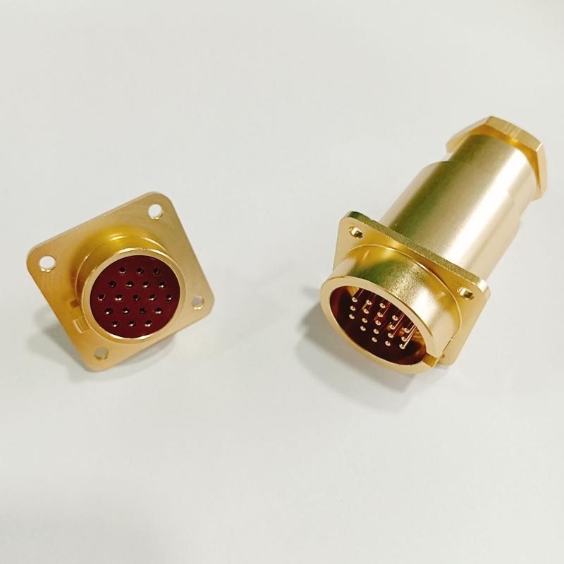 PC19TK-2 Russian Standard Circular Connector 19 Pin Welding Connector