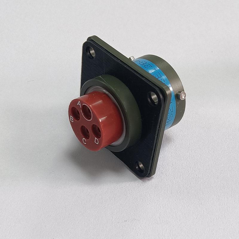 MS27508E12B4P Circular Connector for Aircraft Avionics Wiring Systems