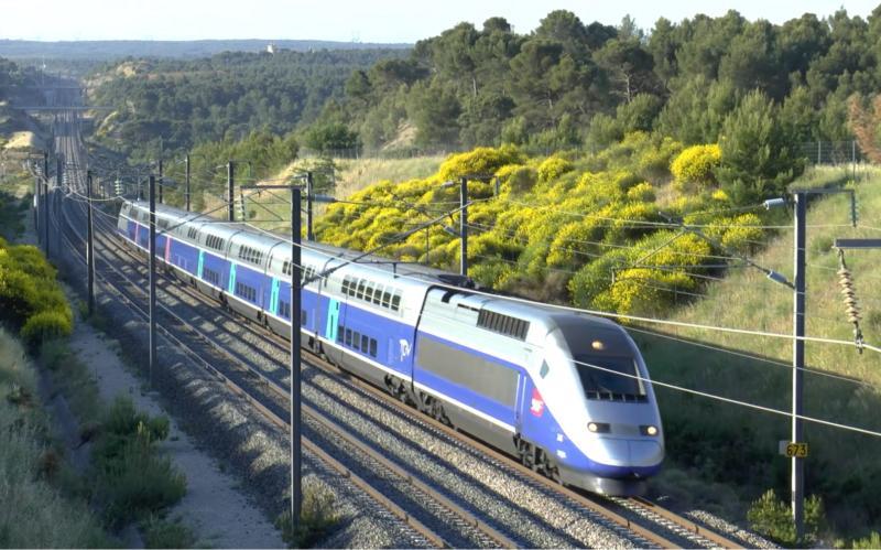 M12 8-Pin Railway Sensor Connector in France