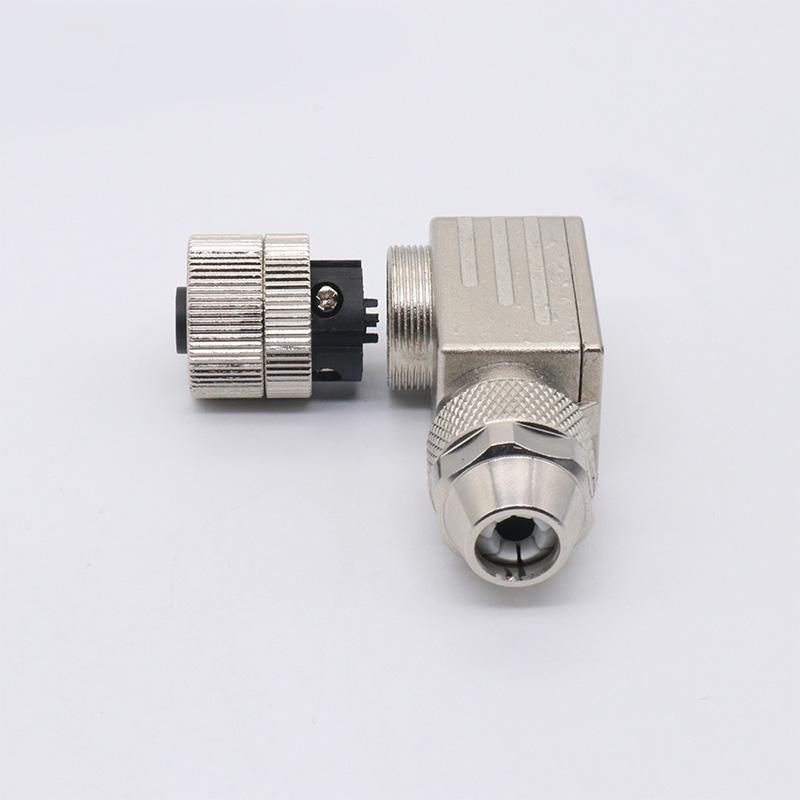 M12 Right Angle Connectors