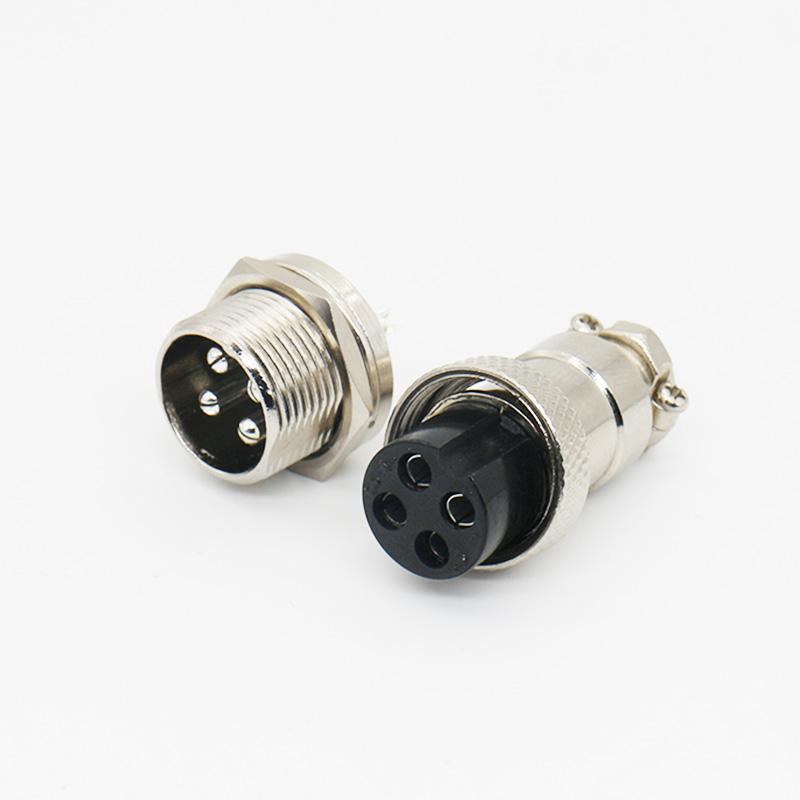 GX16 Panel Mount Connector