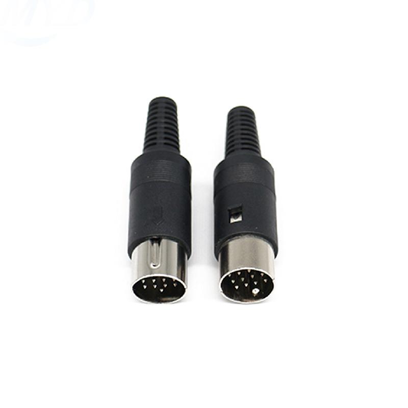 DIN Field Assembly Circular Connector for Industrial Automation