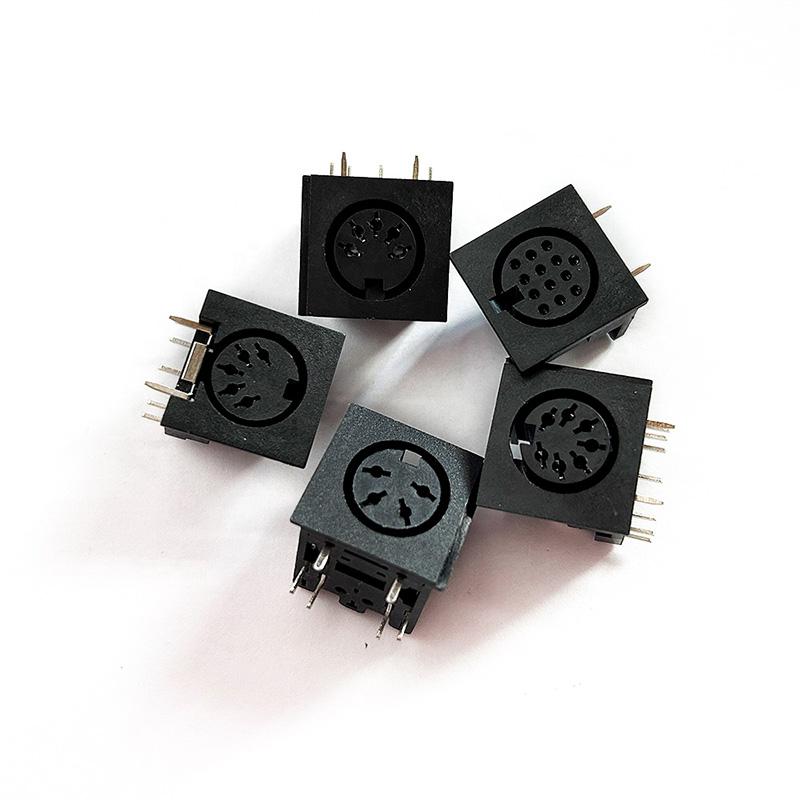 DS Series DIN Female Panel Mount Connector for Industrial Equipment