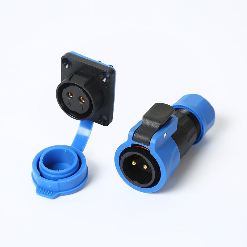 FD20 Square Waterproof Connector for Machinery and Control Systems