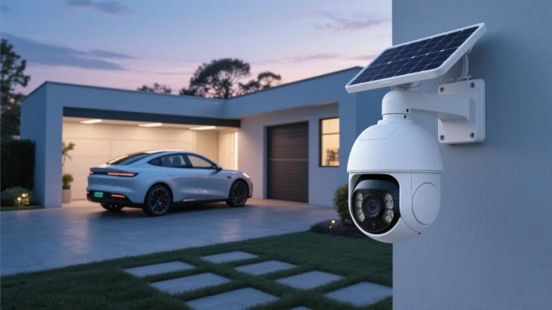 SY Series Circular Connectors in Smart Security Camera Systems