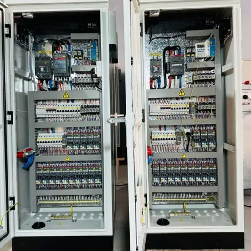 SP13 Connectors in PLC Control Cabinet Wiring Systems