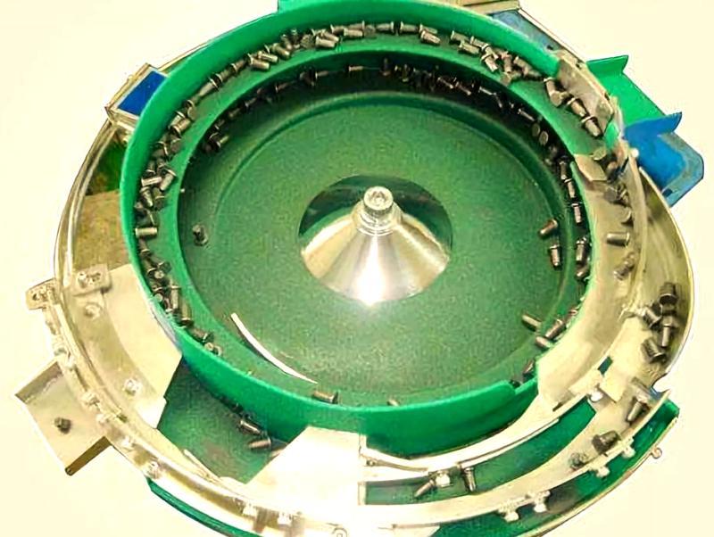 Automatic Connector Assembly Process with Vibratory Bowl Feeder