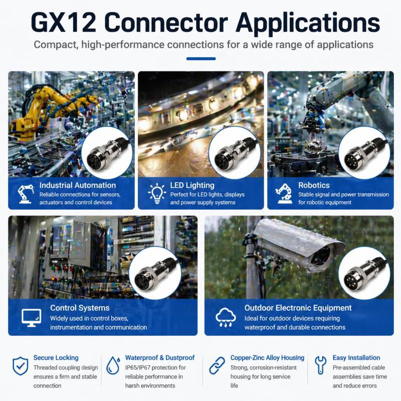 GX12 Industrial Connector