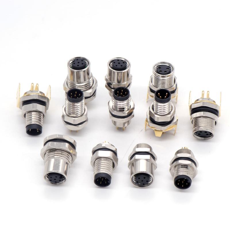 automation connector interface Circular connector used for sensor and control wiring in automation equipment