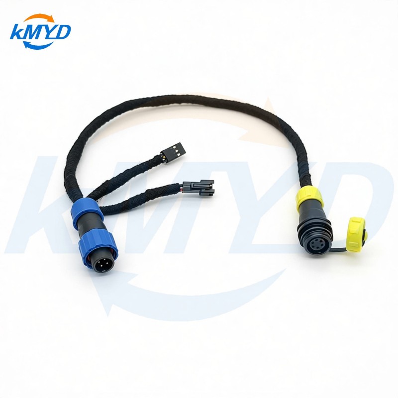 SP13 6 Pin Cable Female Connector to SP13 4 Pin Cable Male Plug