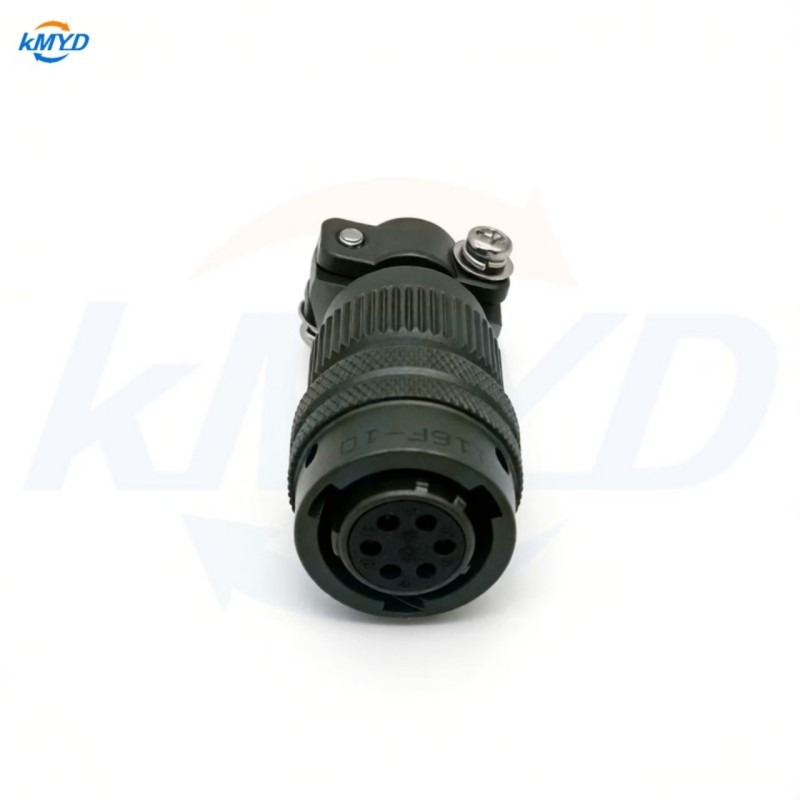 MS3116F-10-6S military circular connector with 6 socket contacts
